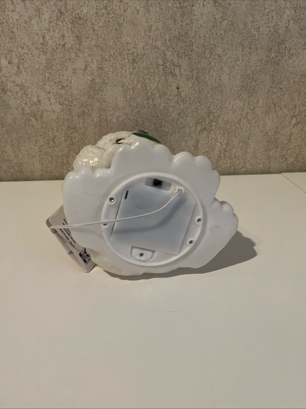 Holiday Time Poodle in Santa Hat 11" Lighted LED Tabletop Blow Mold NWT Battery - Picture 6 of 7